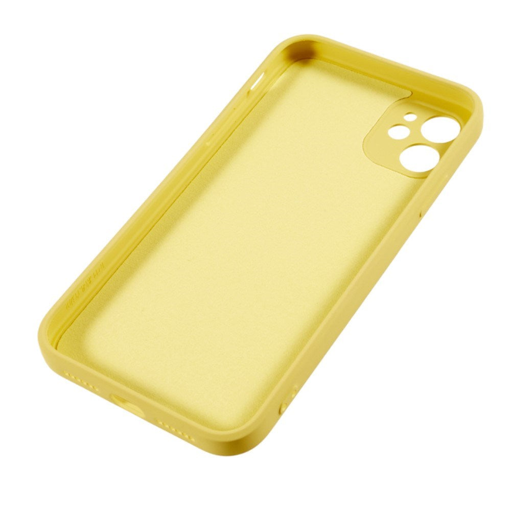 EIDERWOOD iPhone 11 Lined Flexible Plastic Case - Yellow