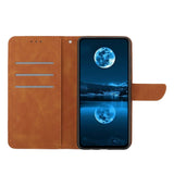 Honor Magic5 Lite Leather Case with Wallet and Strap - Brown