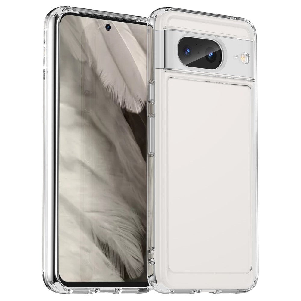 Google Pixel 8 Flexible Clear Plastic Case - Transparent