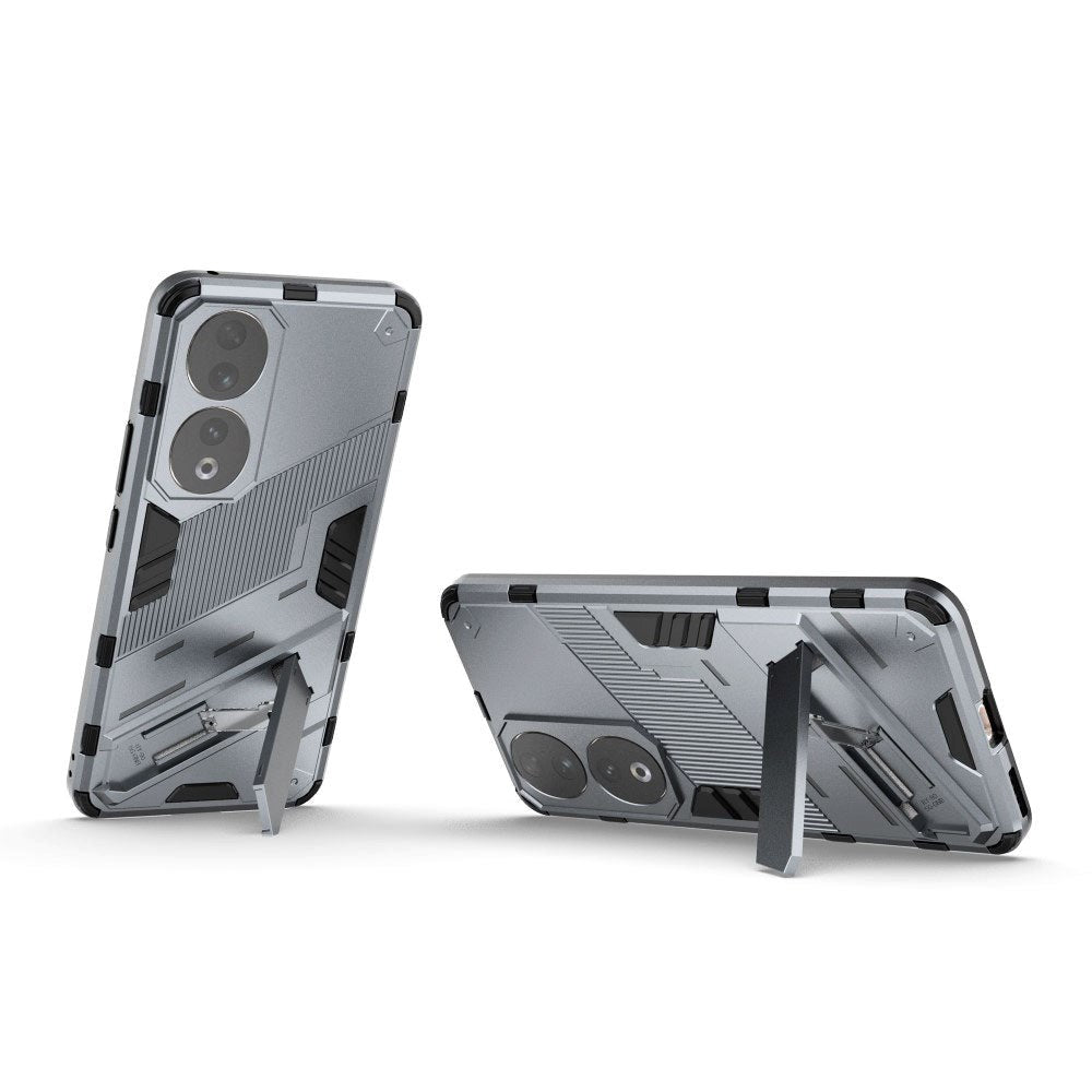 Honor 90 Hybrid Tough Case with Kickstand - Grey