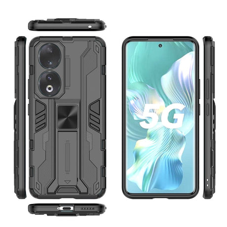 Honor 90 Tough Case w. Kickstand - Black