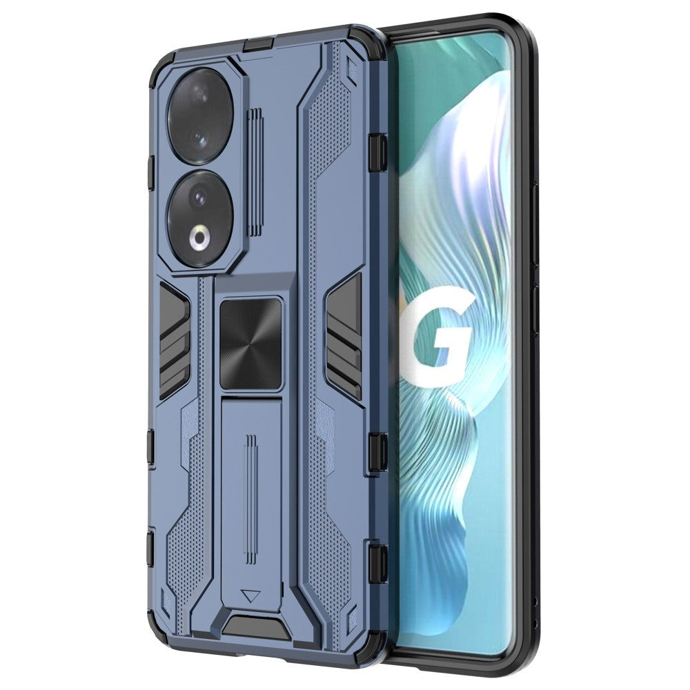 Honor 90 Tough Case w. Kickstand - Blue