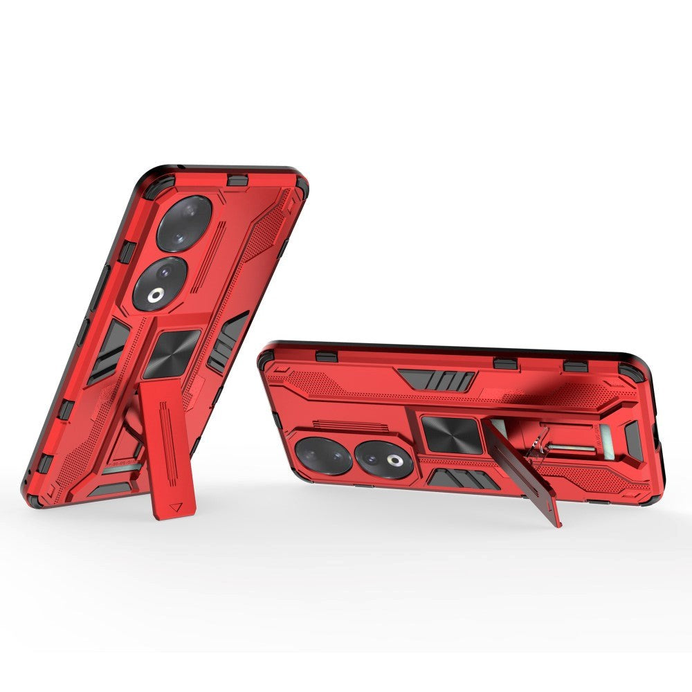 Honor 90 Tough Case w. Kickstand - Red