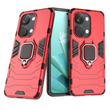 OnePlus Nord 3 (5G) Hybrid Tough Case w. Magnetic Kickstand - Red