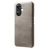 OnePlus Nord CE 3 Lite (5G) Leather Coated Plastic Case - Grey