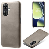 OnePlus Nord CE 3 Lite (5G) Leather Coated Plastic Case - Grey