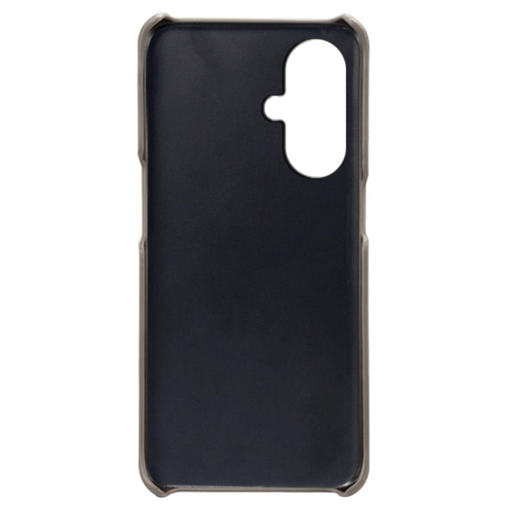 OnePlus Nord CE 3 Lite (5G) Leather Coated Plastic Case - Grey