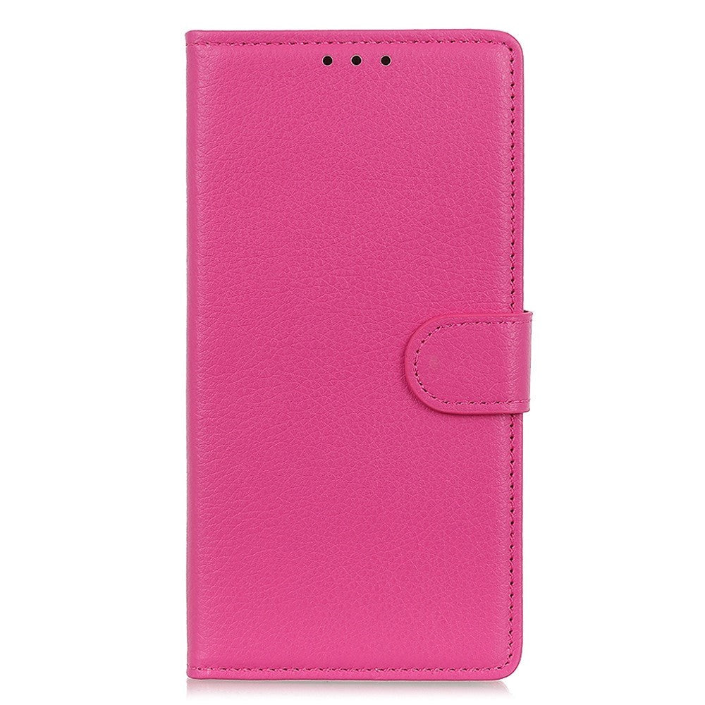 OnePlus Nord 3 (5G) Litchi Leather Case w. Wallet - Pink