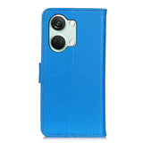 OnePlus Nord 3 (5G) Litchi Leather Case w. Wallet - Blue