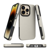 iPhone 15 Pro Shockproof Tough Case - Champagne Gold