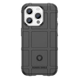 iPhone 15 Pro Rugged Shield Series Tough Case - Black