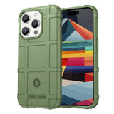 iPhone 15 Pro Rugged Shield Series Tough Case - Green