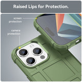 iPhone 15 Pro Rugged Shield Series Tough Case - Green