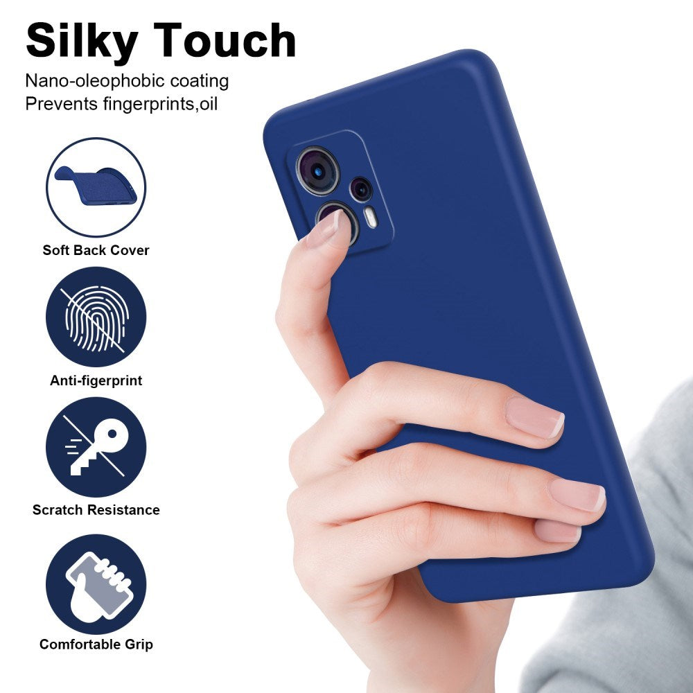 EIDERWOOD Motorola Moto G13 / G23 Liquid Silicone Case - Blue