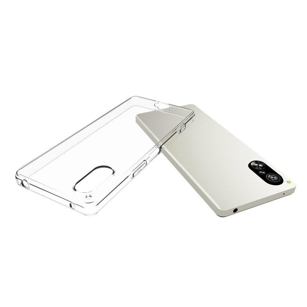 Sony Xperia 5 V Flexible Plastic Case - Transparent