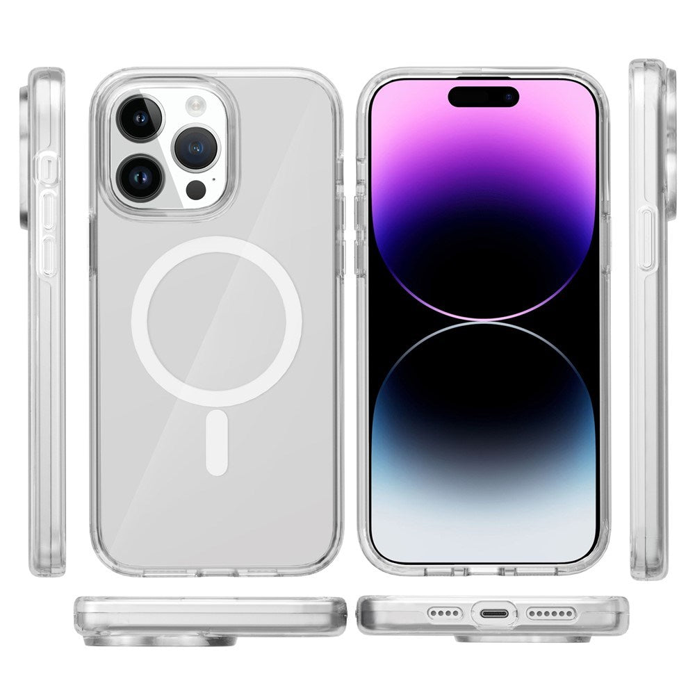 iPhone 15 Pro EIDERWOOD Hybrid Plastic Case - MagSafe Compatible - Transparent
