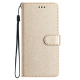 EIDERWOOD iPhone 12 Pro Max Faux Leather Case with Wallet & Strap - Gold