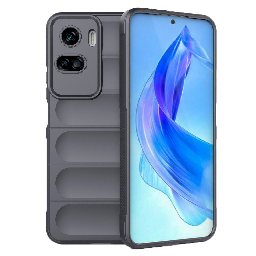 Honor 90 Lite Flexible Plastic Case - Dark Grey