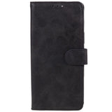 Samsung Galaxy M34 (5G) / F34 (5G) Leather Case with Wallet and Strap - Black