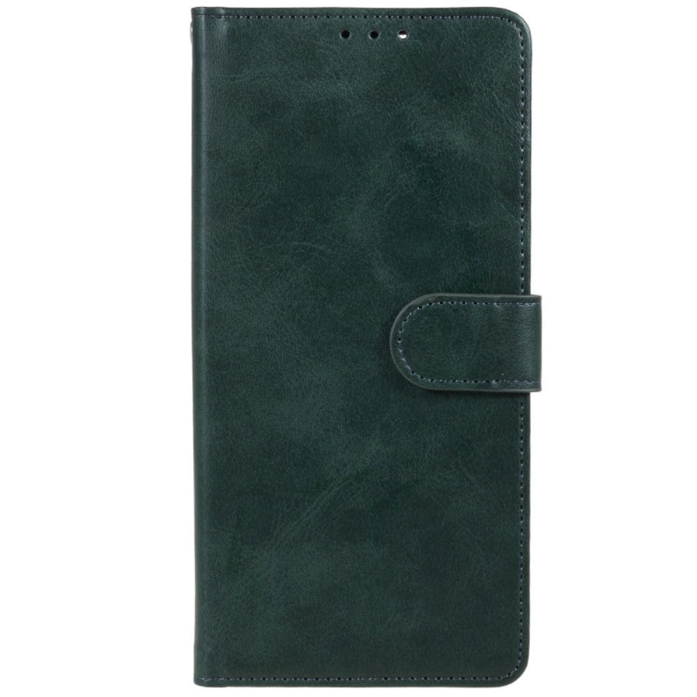 Samsung Galaxy M34 (5G) / F34 (5G) Leather Case with Wallet and Strap - Dark Green