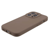 EIDERWOOD iPhone 13 Pro Hybrid Silicone Case - Brown