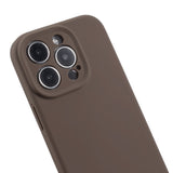 EIDERWOOD iPhone 13 Pro Hybrid Silicone Case - Brown