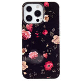 iPhone 15 Pro Luminescent Flexible Case of Plastic w. Print - Flowers