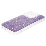 iPhone 15 Pro Glitter Case - Purple