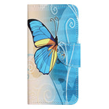 Honor 90 Lite Leather Case w. Wallet & Stand Function - Butterfly