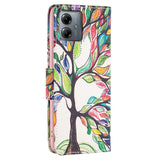 Motorola Moto G14 Flip Case w. Wallet - Tree