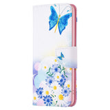 Motorola Moto G14 Flip Case w. Wallet - Butterfly & Flowers