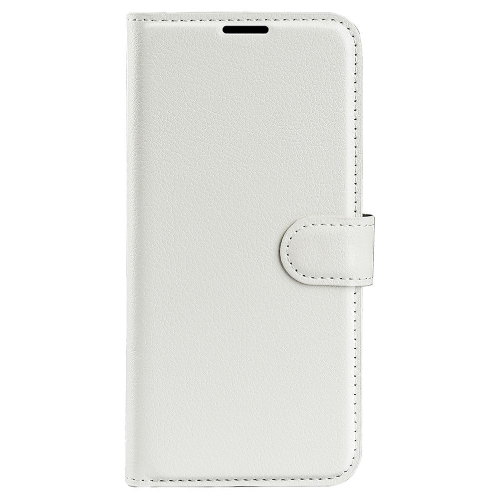 Samsung Galaxy M34 (5G) / F34 (5G) Litchi Leather Case w. Wallet - White