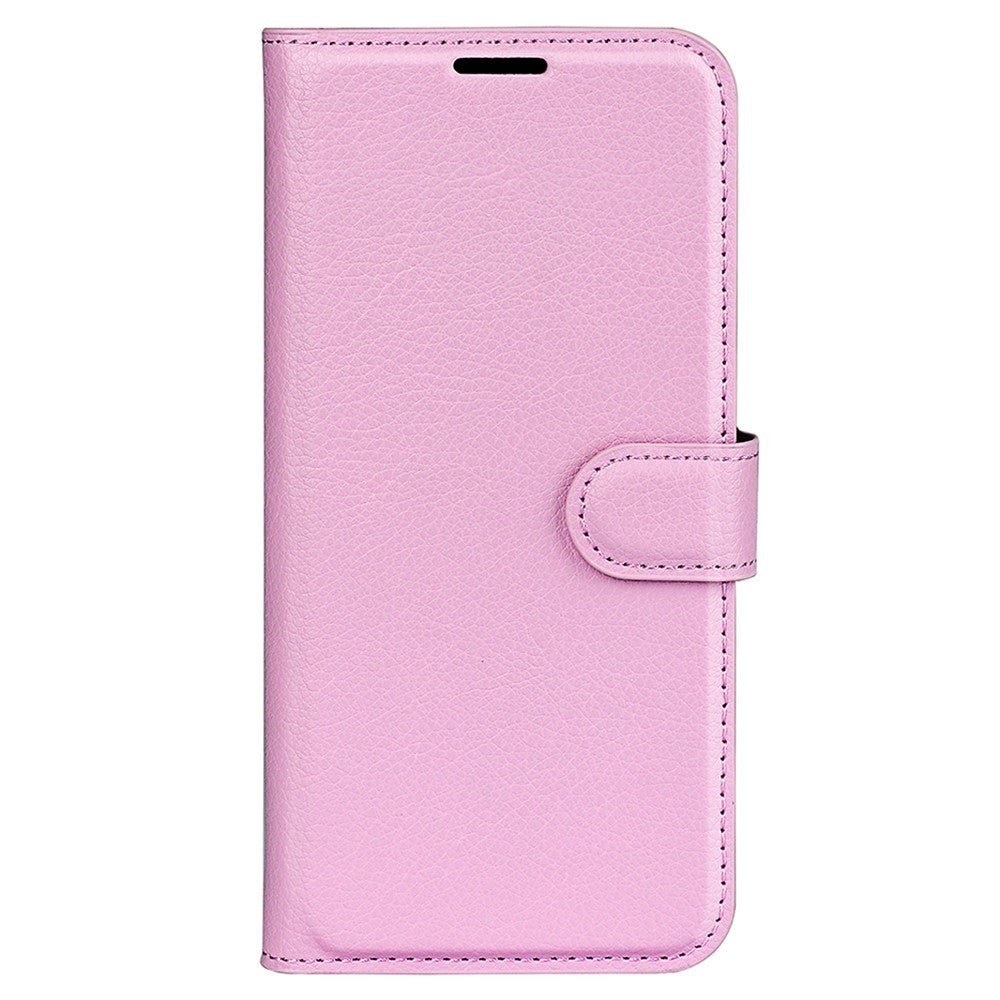 Samsung Galaxy M34 (5G) / F34 (5G) Litchi Leather Case w. Wallet - Baby Pink