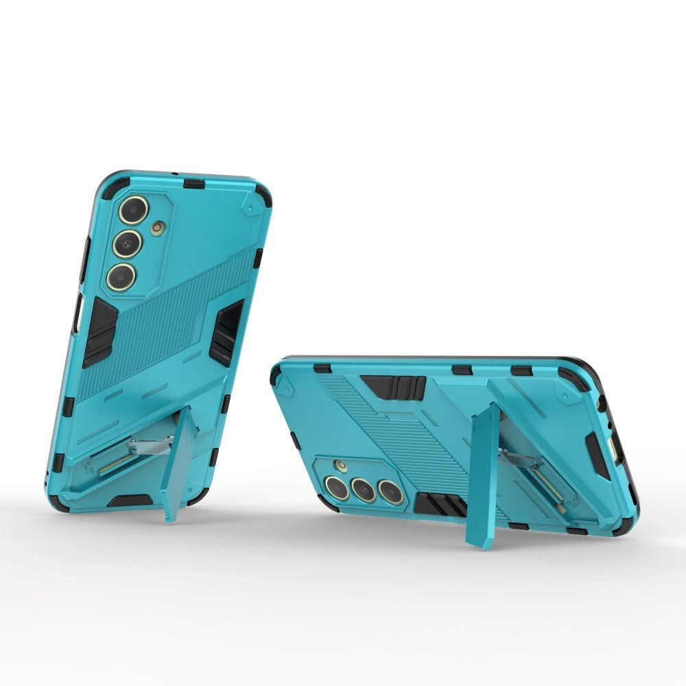 Samsung Galaxy A25 (5G) Hybrid Tough Case with Kickstand - Blue