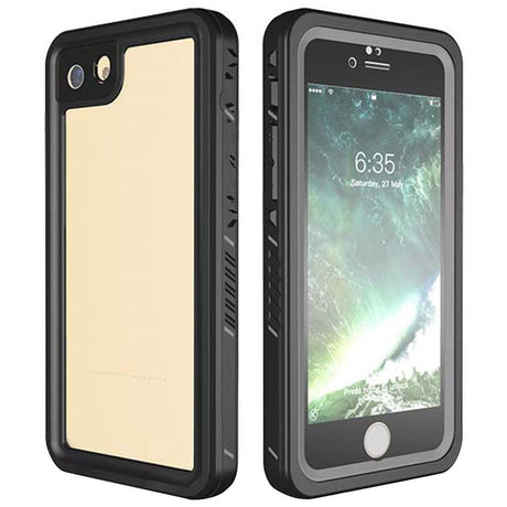 iPhone SE (2022 / 2020) / 8 / 7 Redpepper IP68 Waterproof Case - Black / Transparent