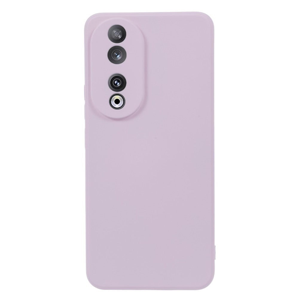 Honor 90 Flexible Plastic Case - Purple