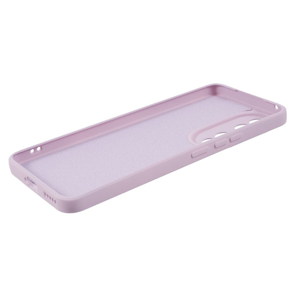 Honor 90 Flexible Plastic Case - Purple