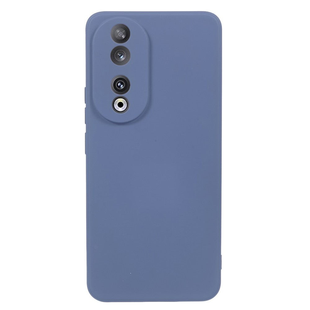 Honor 90 Flexible Plastic Case - Blue grey