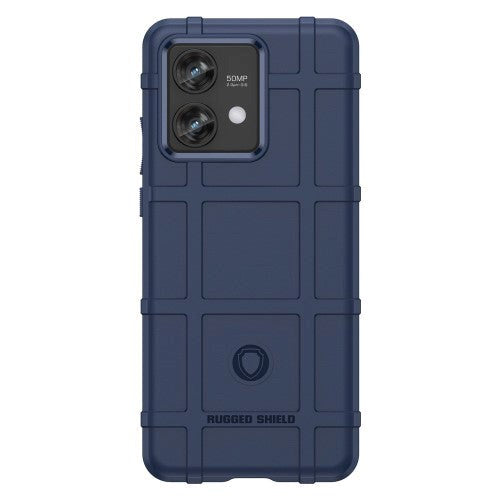 Motorola Edge 40 Neo Rugged Shield Case - Blue