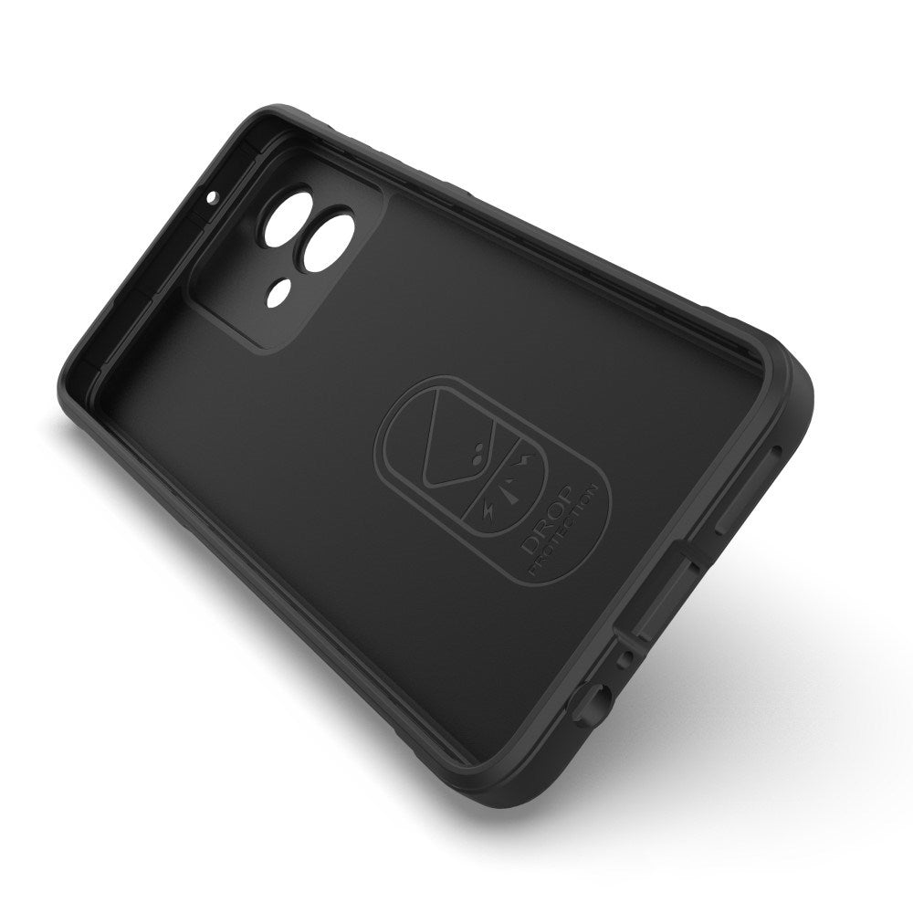 EIDERWOOD Motorola Moto G84 Flexible Plastic Case - Black