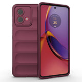 EIDERWOOD Motorola Moto G84 Flexible Plastic Case - Wine Red