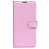 Samsung Galaxy A25 (5G) Litchi Læder Leather Case w. Wallet - Pink