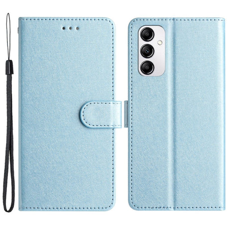 Samsung Galaxy A15 (5G) / A15 Leather Flip Case w. Wallet - Blue