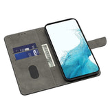 Samsung Galaxy A05s Leather Wallet Case & Print - "Don't Touch My Phone"