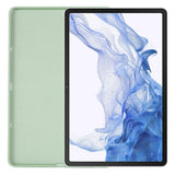 EIDERWOOD Samsung Galaxy Tab S10 FE / S9 FE Lined Silicone Case - Green
