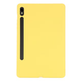 EIDERWOOD Samsung Galaxy Tab S10 FE / S9 FE Lined Silicone Case - Yellow