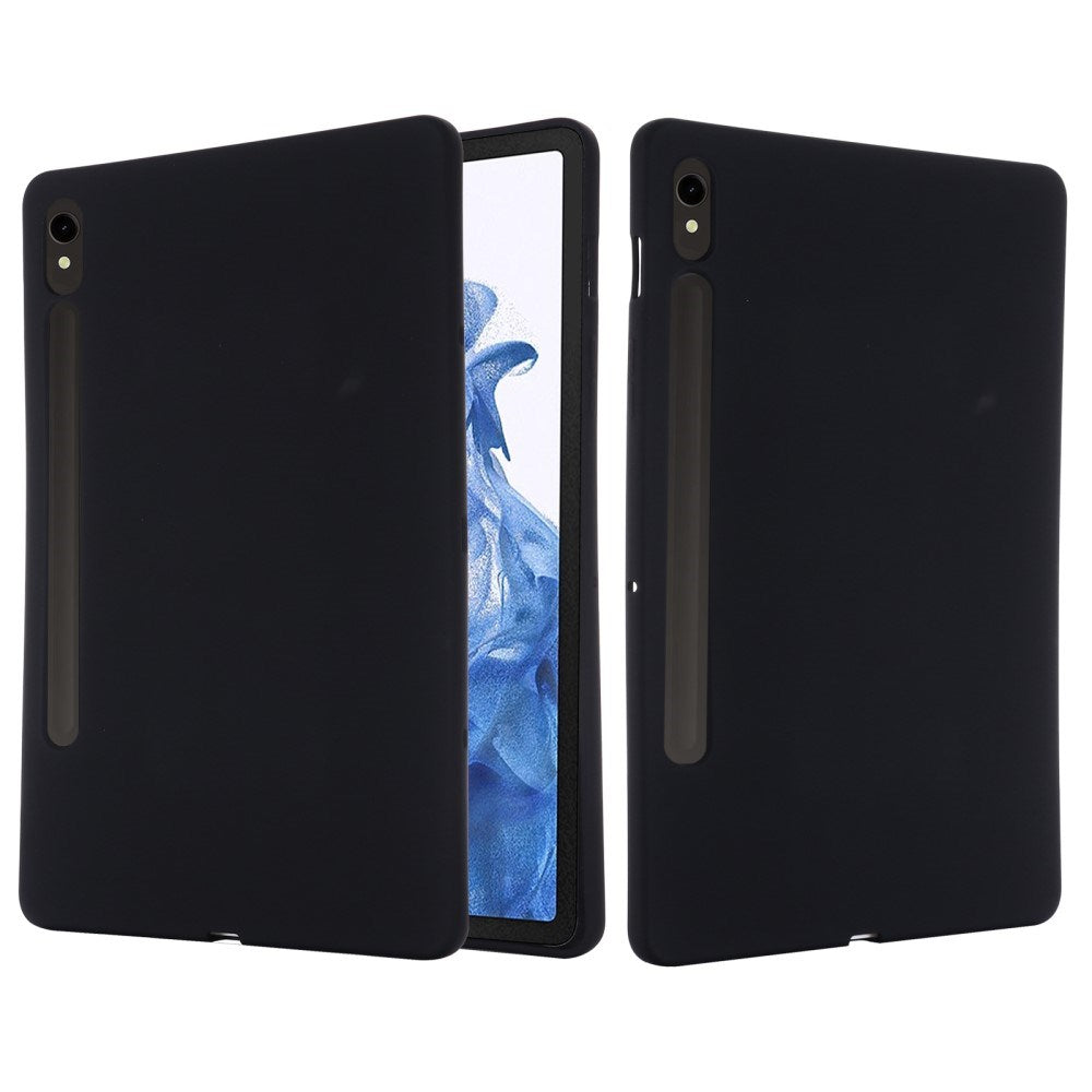 EIDERWOOD Samsung Galaxy Tab S10 FE / S9 FE Lined Silicone Case - Black
