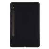 EIDERWOOD Samsung Galaxy Tab S10 FE / S9 FE Lined Silicone Case - Black