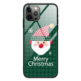 iPhone 15 Pro Christmas Case w. Back Glass - Father Christmas