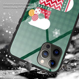 iPhone 15 Pro Christmas Case w. Back Glass - Christmas Tree